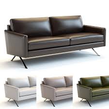 West Elm Auburn Sofa 3d Model 10