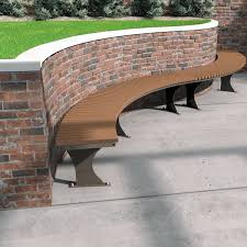 Wandin Curved Timber Bench Seat