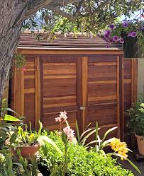 storage sheds custom made redwood sheds