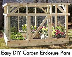 Easy Diy Garden Enclosure Plans Lil