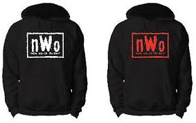 Nwo Hoodie Wwe Wcw Ecw Tna Wrestling New World Order Ebay