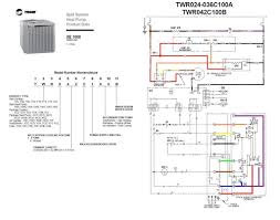 Trane Heat Pump Wiring Schematic Wiring Schematic Diagram