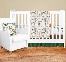 Safari Personalized Nursery Bedding Set