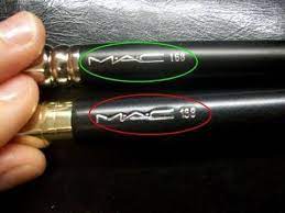 spot fake mac brushes