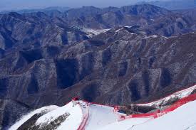 Alpine skiing events for Winter 2022 Olympics