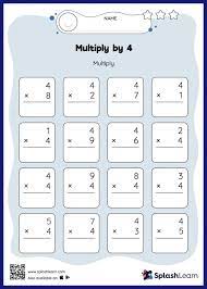 times tables worksheets for kids