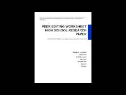 Ideas Collection Research Paper Worksheets High School Also Letter Template