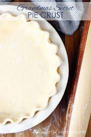 You can even use refrigerated biscuits, crescent rolls, and pizza crusts in place of pie crusts. Grandma S Secret Pie Crust Let S Dish Recipes