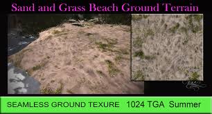 Sand mud dirt footprints seamless pbr texture. Second Life Marketplace 07 Sand And Grass Ground Texture Seamless By Vita 1024