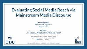 Evaluating Social Media Reach via Mainstream Media Discourse