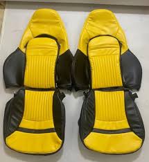 Yellow Front Car Truck Seat Covers