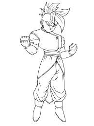 Look out for them all. Dragon Ball Z Printable Coloring Pages 001 Kids Play Color