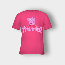 Peppa Pig Thrasher Kids T Shirt Peppatees Fashion