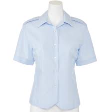 Air Force Female Short Sleeve Overblouse Blouses