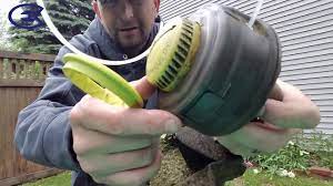 How to ReString, ReSpool or ReLine Ryobi weed trimmer weed wacker whipper  snipper - YouTube