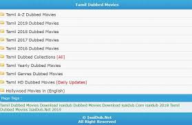 If you are a movie lover and your hobby is watching movies . Isaidub 2021 Latest Link Bollywood Hollywood Movies Download 480p 720p 1080p
