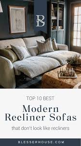 top 10 best reclining sofas with modern
