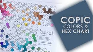 My Copic Collection Coloring The Hex Chart