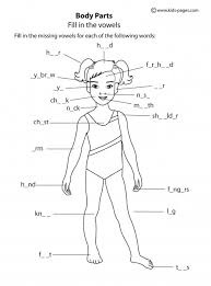 Check the picture and review the words and learn swiftly. The Body Parts B W Worksheet