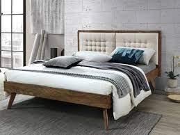Paris Hardwood Queen Size Bed Frame