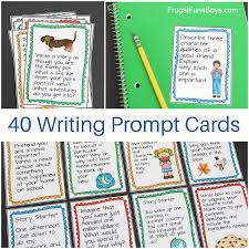 40 printable writing prompts for 3rd
