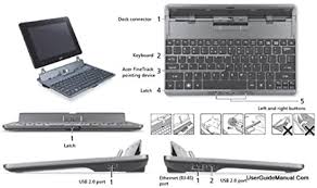 iconia keyboard dock for w500