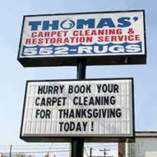thomas carpet cleaning restoration