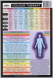 Details About Colour Therapy Mini Reference Chart Chromotherapy Light Healing