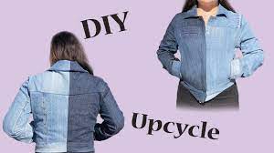 how to make a denim jacket using jeans