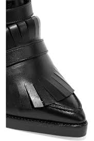 Pulla Buckled Leather Boots