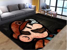 super mario area rug carpet for bedroom