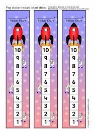 Free Printable Space Reward Chart Rocket 1 10 Printable