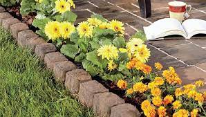 Use proflex paver edging to secure concrete, clay, brick, stone, travertine, plastic, resin, or rubber pavers in patio, walkway, or driveway applications. Edging Stones At Lowes Com