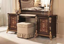 Classic Dressing Table With Marble Top