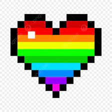 pixel art un coeur dessin facile