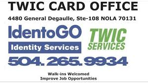 The transportation worker identification credential (or twic) program is a transportation security administration and u.s. National Enforcement Investigation Agency Twic Card Tsa Pre Check Office Private Investigator In New Orleans