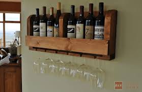 Diy pallet wine and liquor rack. 19 Homemade Wine Rack Plans You Can Diy Easily