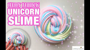 fluffy slime recipe unicorn slime