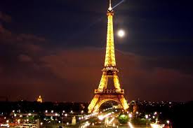 eiffel tower at night wallpapers