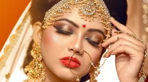 indian bridal makeover with airbrush