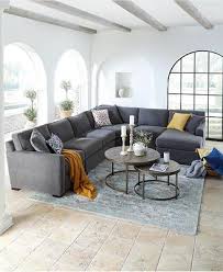 Radley Fabric 4 Pc Sectional Sofa With