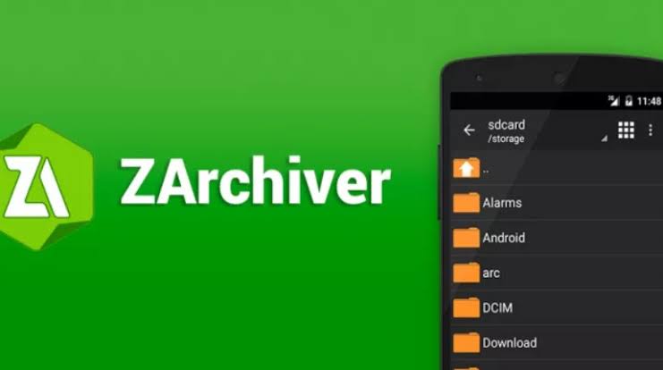 Download ZArchiver Pro Apk compressing decompressing app unzip archived files