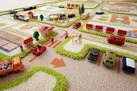 kids rug with roads foter