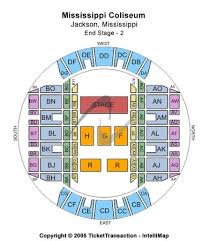 Mississippi Coliseum Tickets In Jackson Mississippi Seating