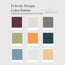 Eclectic Color Palette Interior Paint