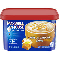 beverage mix vanilla caramel latte