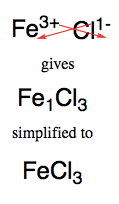 give the formula for iron iii chloride
