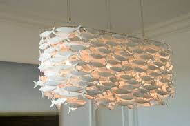 Elements Of Style Blog Beach House Interior Design Fish Lamp Unique Chandeliers