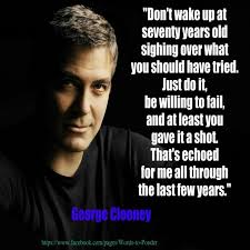 George Clooney - wise and sexy. Nice combination. | Brilliant ... via Relatably.com