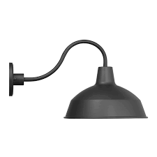 Asher Large Outdoor Wall Light Black